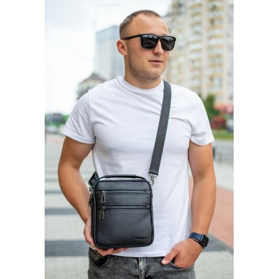 Барсетка Rekarti BX-14660 черный 20 х 23 х 6 см BEXHILL