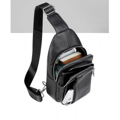 Рюкзак-слінг Rekarti A25F-3204-1A черный 18 х 32 х 7 см TIDING BAG